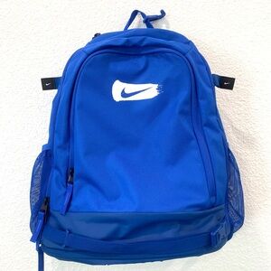Nike Vapor Select Baseball Backpack Game Royal Blue Compartments Padded Straps